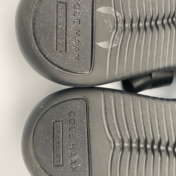 Cole Haan Leather Sandals | Size 6.5 | Comfy & Stylish – Gently Worn Black-wedge - Picture 13 of 14